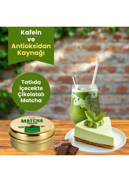 Matcha Çikolata 25G (Teneke Kutu) fırsatları
