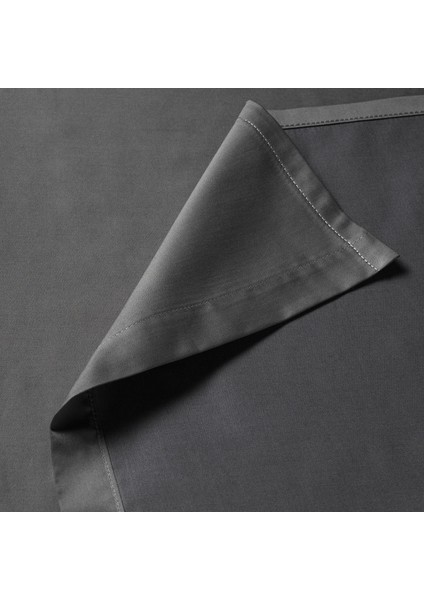 Nattjasmın Tek Kişilik Çarşaf Koyu Gri 150 x 260 cm fırsatları