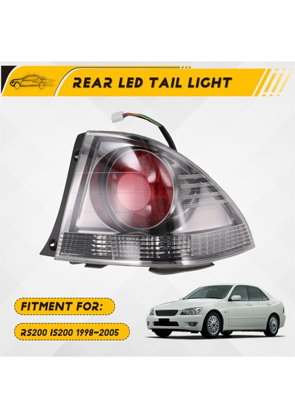 Araba LED Kuyruk Işık Arka Tampon Işık Stop Fren Lambası Lexus Altezza RS200 IS200 1998-2005 Sağ (Yurt Dışından) fırsatları