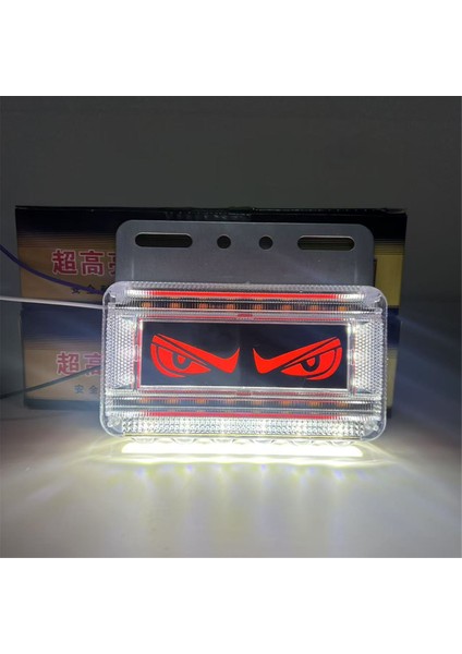 Göz Yan Işaretli Işıklar 12V-24V Kamyon LED Yan Işaretli Işıklar Sürüş Güvenlik Kamyonu Işık Kırmızı (Yurt Dışından) fırsatları