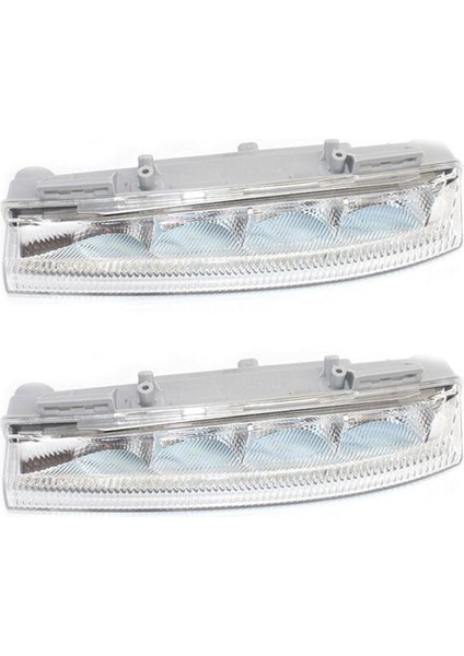 2x Araba Ön Drl Gündüz Koşu Lambası Sis Lambası Mercedes Benz W204 W212 C250 C280 C350 E350 A2049069000 Sağ (Yurt Dışından)