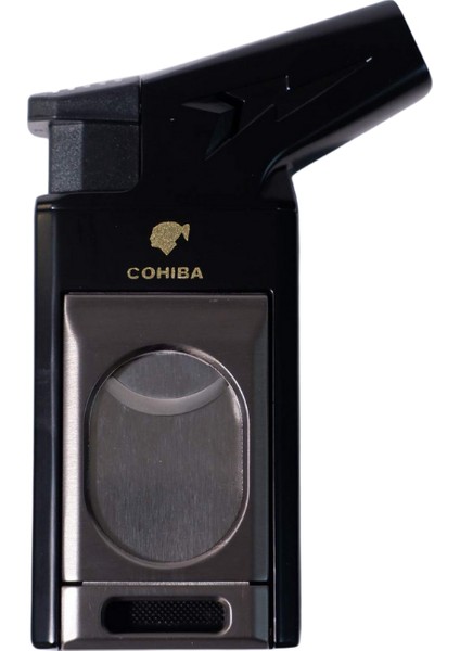 Tek Torch Pürmüz Siyah Puro Çakmağı