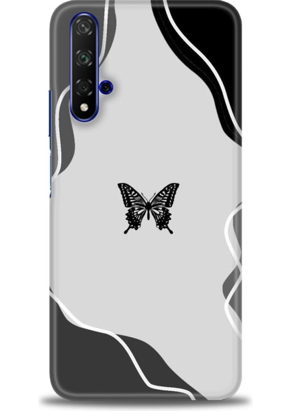 Huawei Honor 20 Kılıf Hd Baskılı Kılıf + Nano Tam Kaplayan Ekran Koruyucu 190