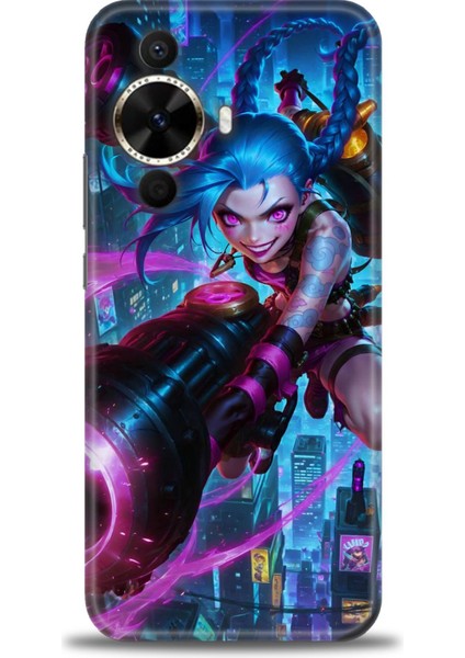 Huawei Nova 12S Kılıf Hd Baskılı Kılıf + Nano Tam Kaplayan Ekran Koruyucu 280