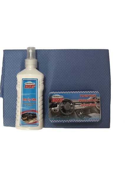 Torpido Bakım Seti + Mikrofiber Bez fiyatları