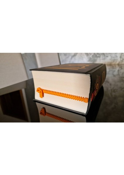 Fermuar Şeklinde Kitap Ayracı Şık modelleri