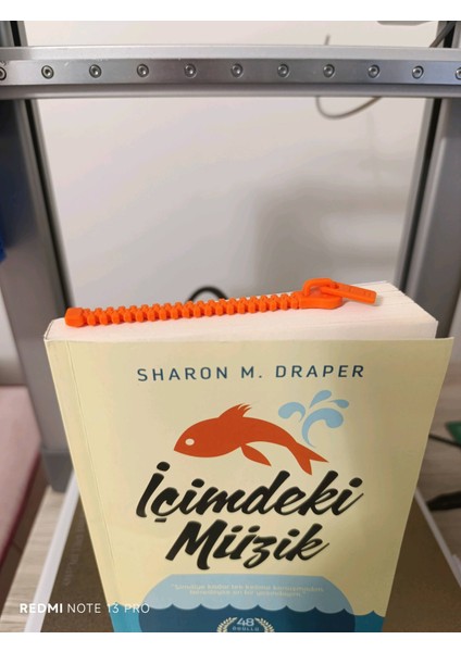 Fermuar Şeklinde Kitap Ayracı Şık fırsatları