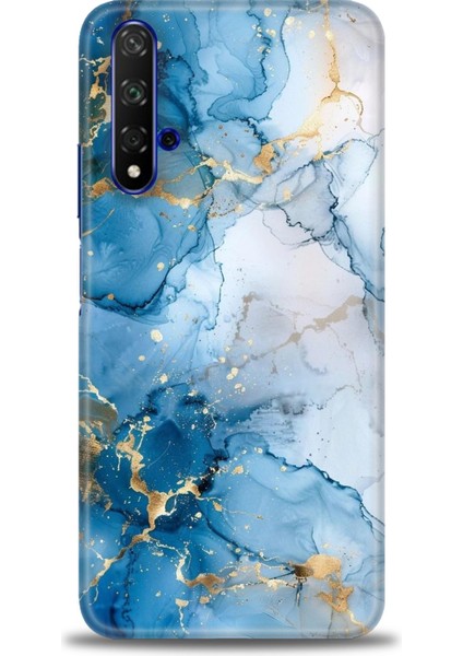 Huawei Honor 20 Kılıf Hd Baskılı Kılıf + Nano Tam Kaplayan Ekran Koruyucu 312