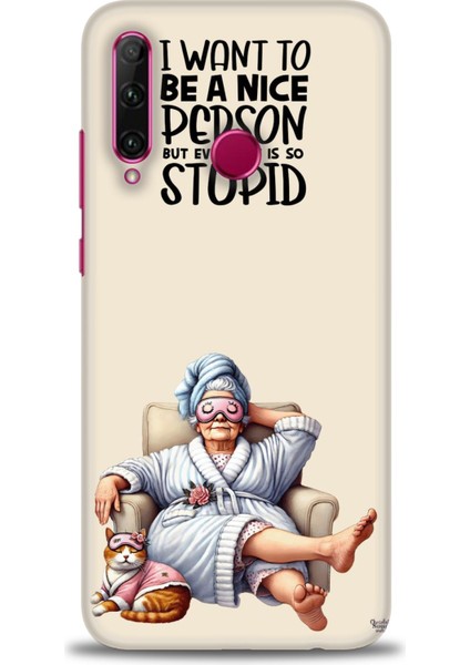 Huawei Honor 20 Lite Kılıf Hd Baskılı Kılıf + Nano Tam Kaplayan Ekran Koruyucu 45