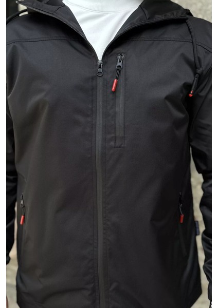 Erkek Iç Astarlı Kapüşonlu Amblem Detaylı Mevsimlik Mont P-00018652 indirimleri