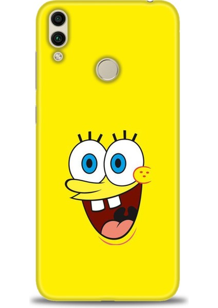 Huawei Honor 8c Kılıf Hd Baskılı Kılıf + Nano Tam Kaplayan Ekran Koruyucu 451