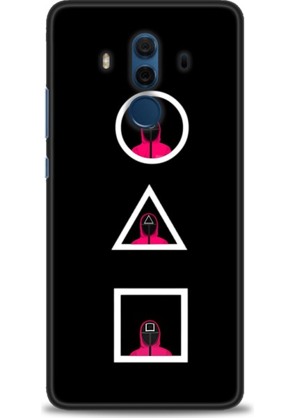 Huawei Mate 10 Pro Kılıf Hd Baskılı Kılıf + Nano Tam Kaplayan Ekran Koruyucu 285