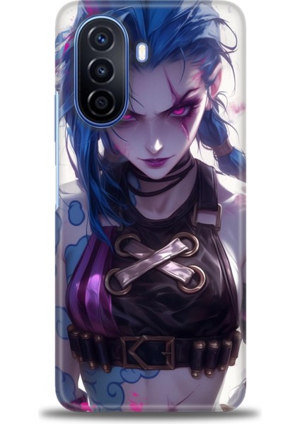 Huawei Nova Y70 Kılıf Hd Baskılı Kılıf + Nano Tam Kaplayan Ekran Koruyucu 276