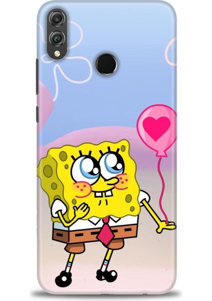 Huawei Honor 8x Kılıf Hd Baskılı Kılıf + Nano Tam Kaplayan Ekran Koruyucu 456