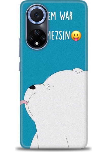 Huawei Honor 50 Kılıf Hd Baskılı Kılıf + Nano Tam Kaplayan Ekran Koruyucu 152