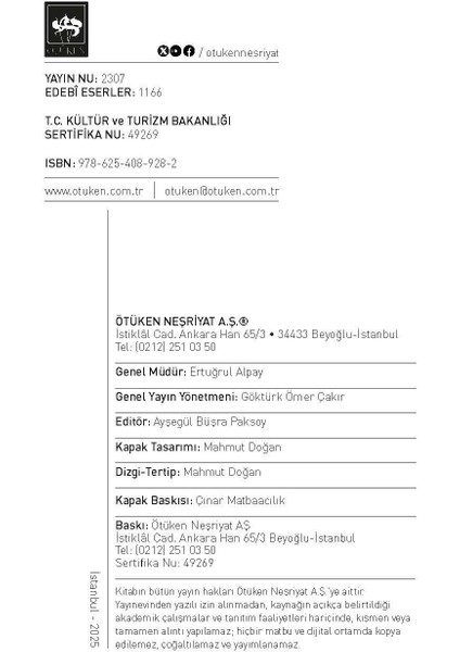 Benim Suretlerim Var / Bahtiyar Aslan - Ötüken Neşriyat fırsatları