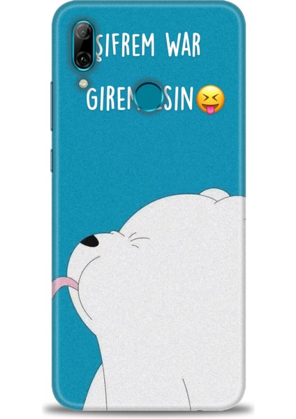 Huawei P Smart 2019 Kılıf Hd Baskılı Kılıf + Nano Tam Kaplayan Ekran Koruyucu 152