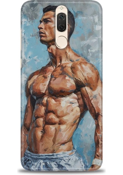 Huawei Mate 10 Lite Kılıf Hd Baskılı Kılıf + Nano Tam Kaplayan Ekran Koruyucu 4