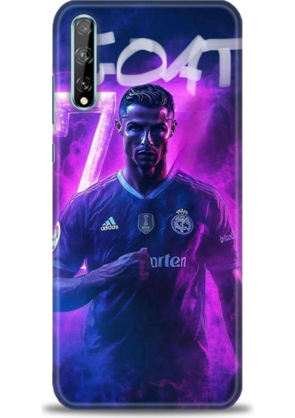 Huawei P Smart S Kılıf Hd Baskılı Kılıf + Nano Tam Kaplayan Ekran Koruyucu 9