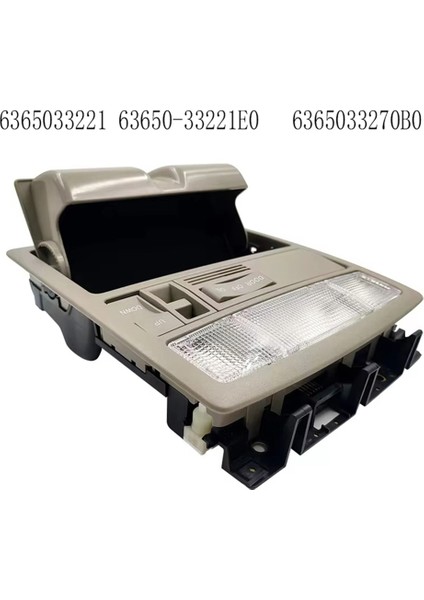 Toyota Land Cruiser Camry Aurion 2007-2011 Için Sunroof Switch Sunglass Tutucu ile Okuma Lamba Montaj Tavan Işığı (Yurt Dışından) indirimleri