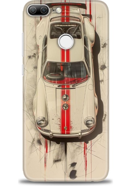 Huawei Honor 9 Lite Kılıf Hd Baskılı Kılıf + Nano Tam Kaplayan Ekran Koruyucu 485