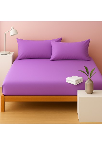 Lastikli Çarşaf Seti 53TEL ( Ebat Seçiniz Battal,çift,tek)