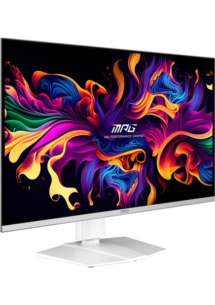 Msı 31.5" Mpg 321URXW Qd-Oled 3840X2160 (Uhd) 16:9 Flat Qd-Oled 240HZ 0.03MS G-Sync Compatıble Beyaz Gamıng Monıtor modelleri