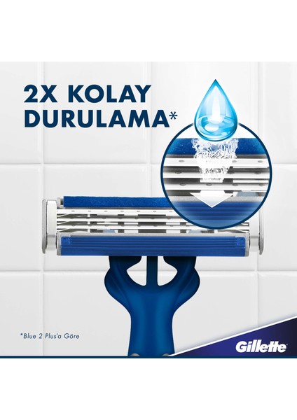 Blue3 Slalom Kullan At Tıraş Bıçağı 8'li