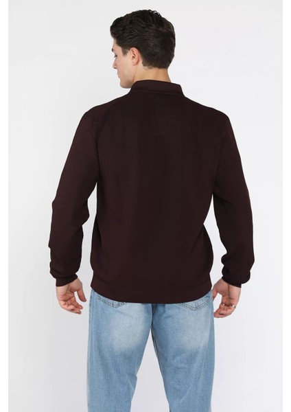 Gömlek Yaka Erkek Triko Kazak P-00018553 modelleri