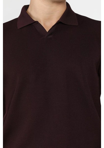 Gömlek Yaka Erkek Triko Kazak P-00018553 fırsatları