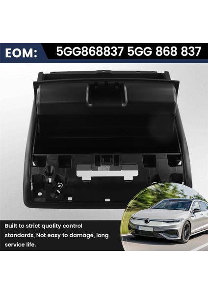 5gg 868 837 Siyah Depolama Güneş Gözlüğü Kılıf Güneş Gözlüğü Vw cc Golf E-Golf 5GG868837 (Yurt Dışından) fırsatları