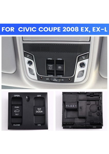35830-TLA-A11ZA Araba Iç Sunroof Okuma Işık Anahtarı Honda Cr-V 2017-2020 Için Uygun (Yurt Dışından) indirimleri