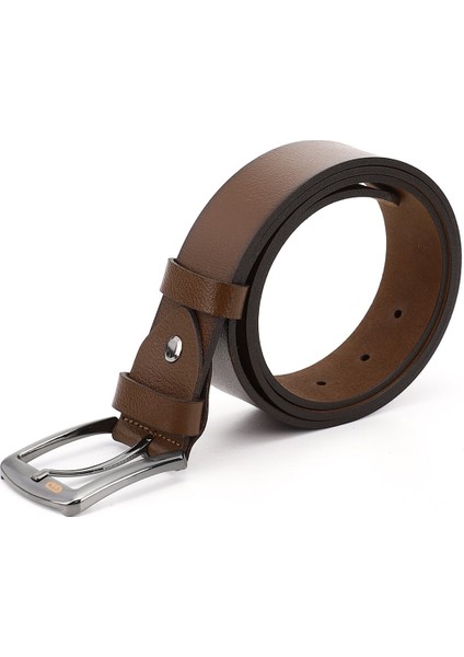 Erkek Taba Antik Hakiki Deri 4 Cm Kot Kemeri modelleri