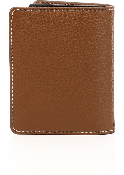 Kadın Taba - Koyu Kahverengi Gön Hakiki Deri Unisex Kartlık 06499 fırsatları