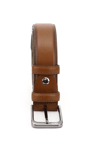 Erkek Taba Antik Hakiki Deri 3,5 Cm Klasik Kemer fiyatları