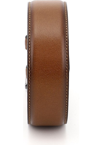 Erkek Taba Antik Hakiki Deri 3,5 Cm Klasik Kemer fırsatları