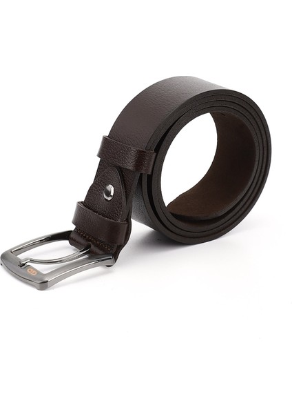 Erkek Kahve Antik Hakiki Deri 4 Cm Kot Kemeri modelleri