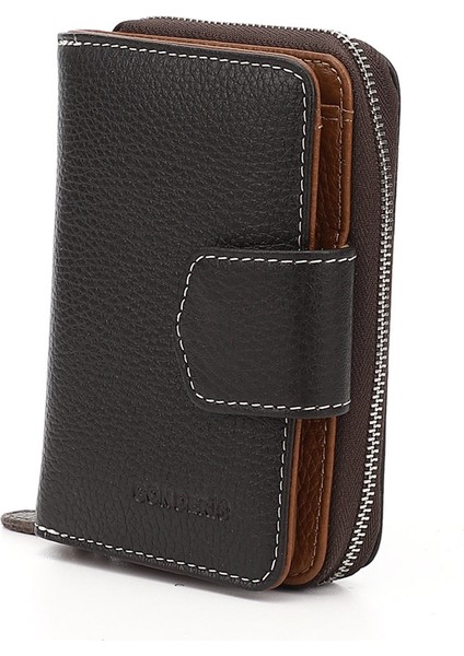 Kadın Kahverengi - Camel Dikey Hakiki Deri Cüzdan modelleri