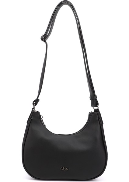 Kadın Siyah Uzun Askılı Omuz Çantası