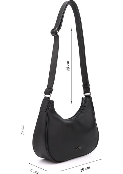 Kadın Siyah Uzun Askılı Omuz Çantası fiyatları