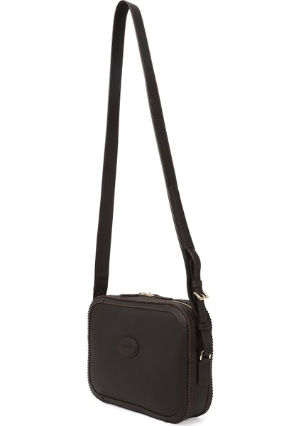 Kadın Kahverengi Hakiki Deri Uzun Askılı Omuz Çantası modelleri