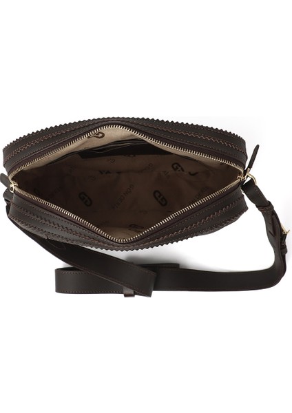 Kadın Kahverengi Hakiki Deri Uzun Askılı Omuz Çantası indirimleri