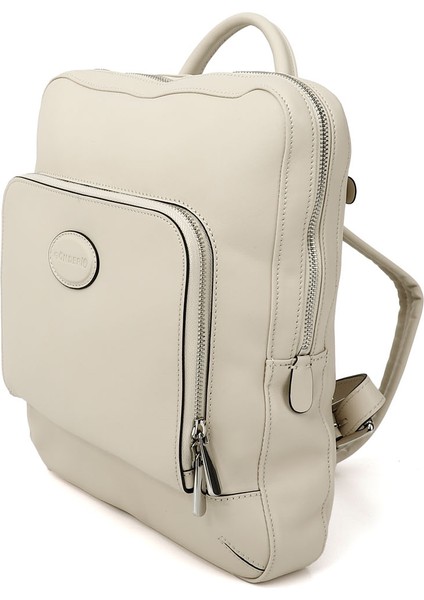 Kadın Bej Hakiki Deri El Ve Sırt Çantası modelleri