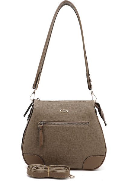 Kadın Vizon Uzun Askılı Omuz Çantası