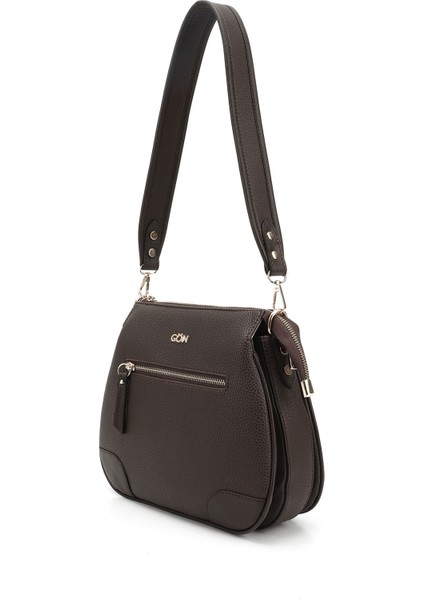 Kadın Kahve Uzun Askılı Omuz Çantası modelleri