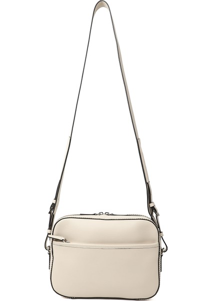 Kadın Bej Hakiki Deri Uzun Askılı Omuz Çantası indirimleri