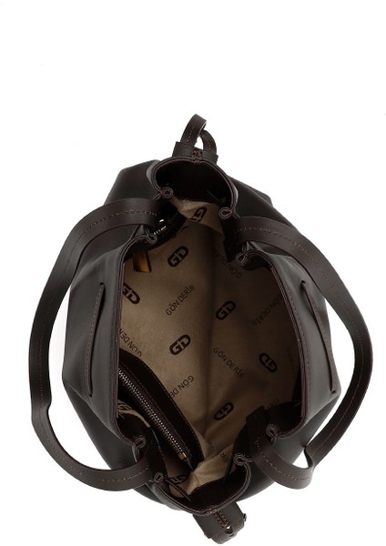 Kadın Kahverengi Hakiki Deri El ve Omuz Çantası indirimleri