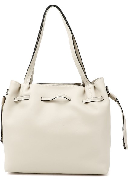 Kadın Bej Hakiki Deri El ve Omuz Çantası indirimleri