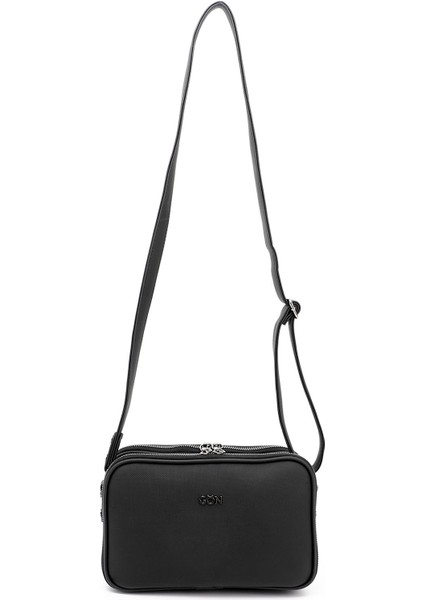 Kadın Kömür Uzun Askılı Omuz Çantası