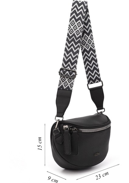 Kadın Siyah Uzun Askılı Omuz Çantası fiyatları